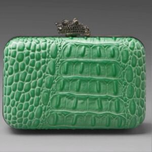 House of Harlow 1960 Marley Green Handbag Mini Reptile Print